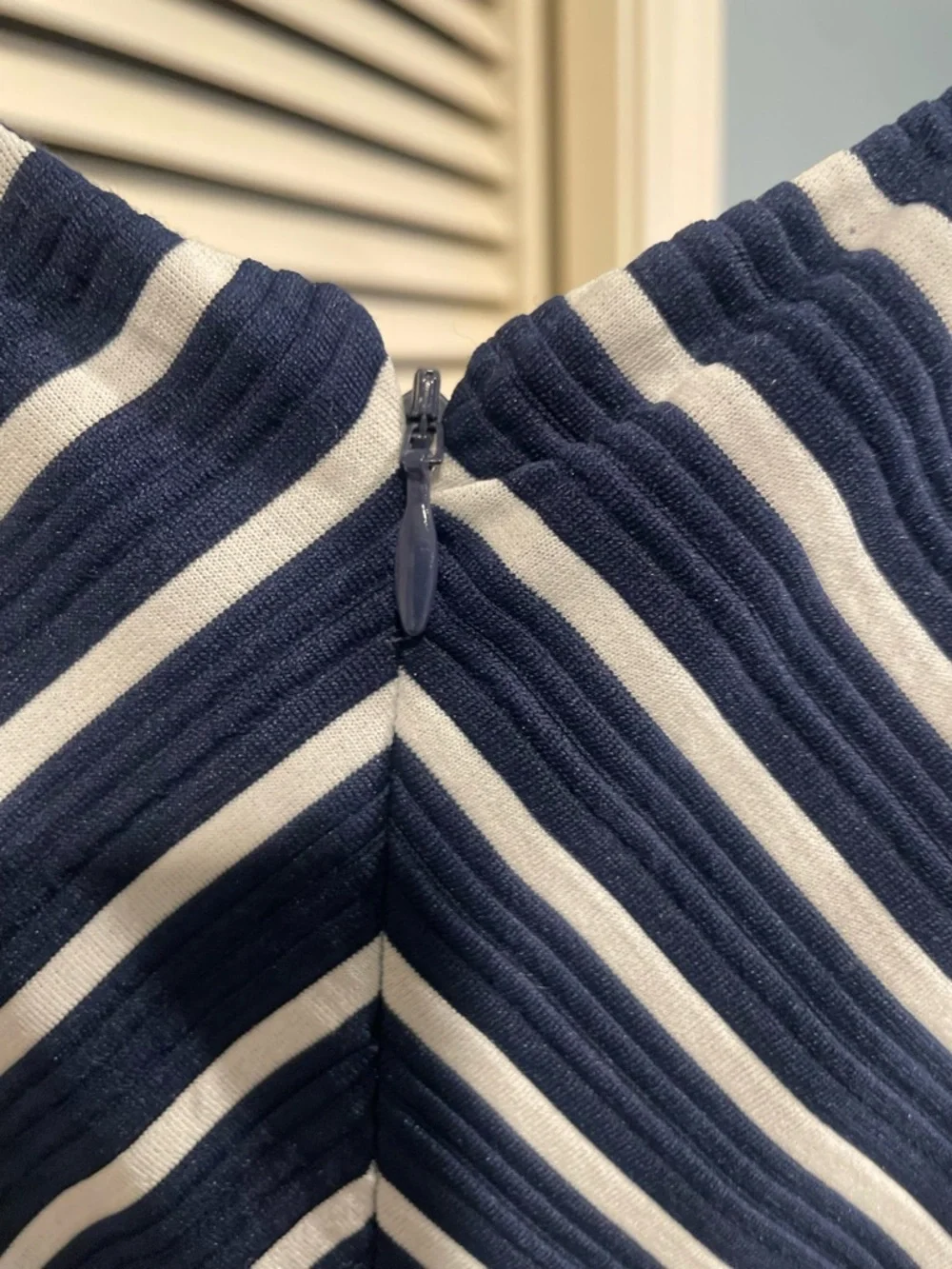 Hutch Women’s Navy and White Striped Tie-Waist Dress - Picture 8 of 8